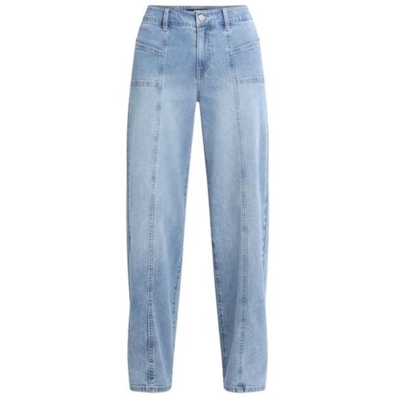 Madden NYC Women’s Mid-Rise Loose Fitted Jeans size small - Picture 4 of 9